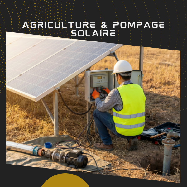 Agriculture et pompage solaire