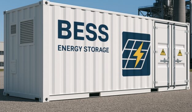 Système BESS mobile et stockage batterie pour énergie temporaire
