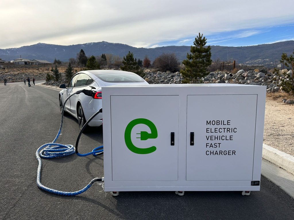 Recharge mobile sur chantier avec BESS et bornes temporaires