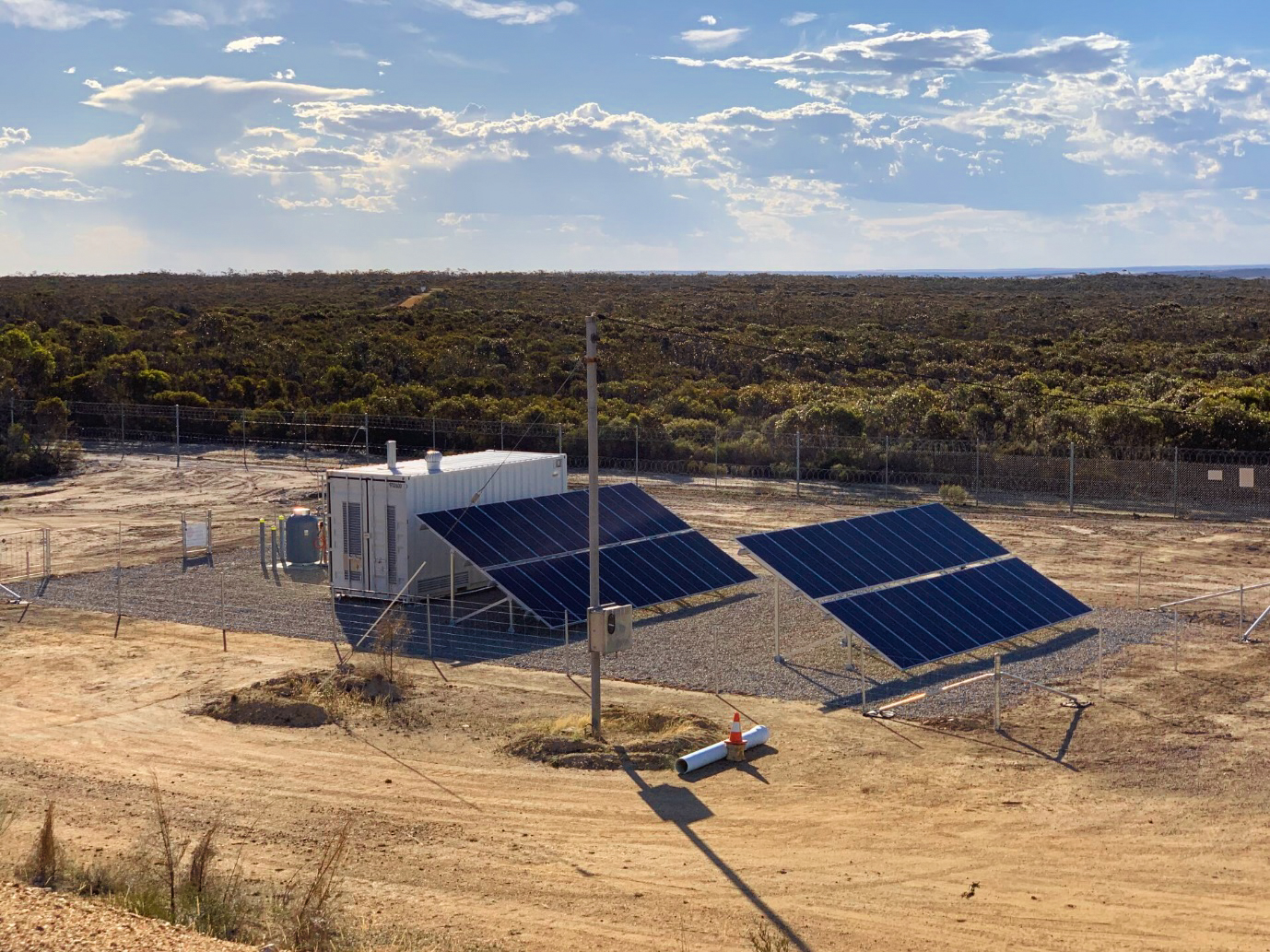 Micro-réseau temporaire Flex-Grid pour énergie mobile et site isolé