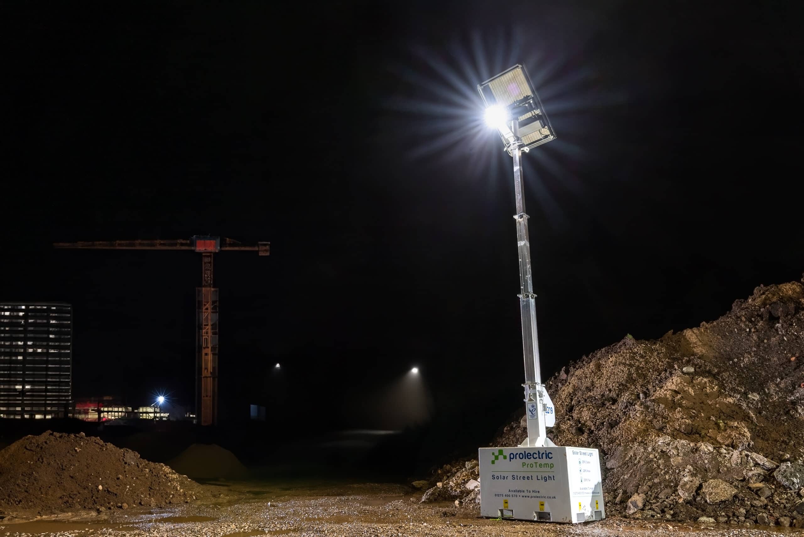 Tour d’éclairage solaire autonome Flex-Grid