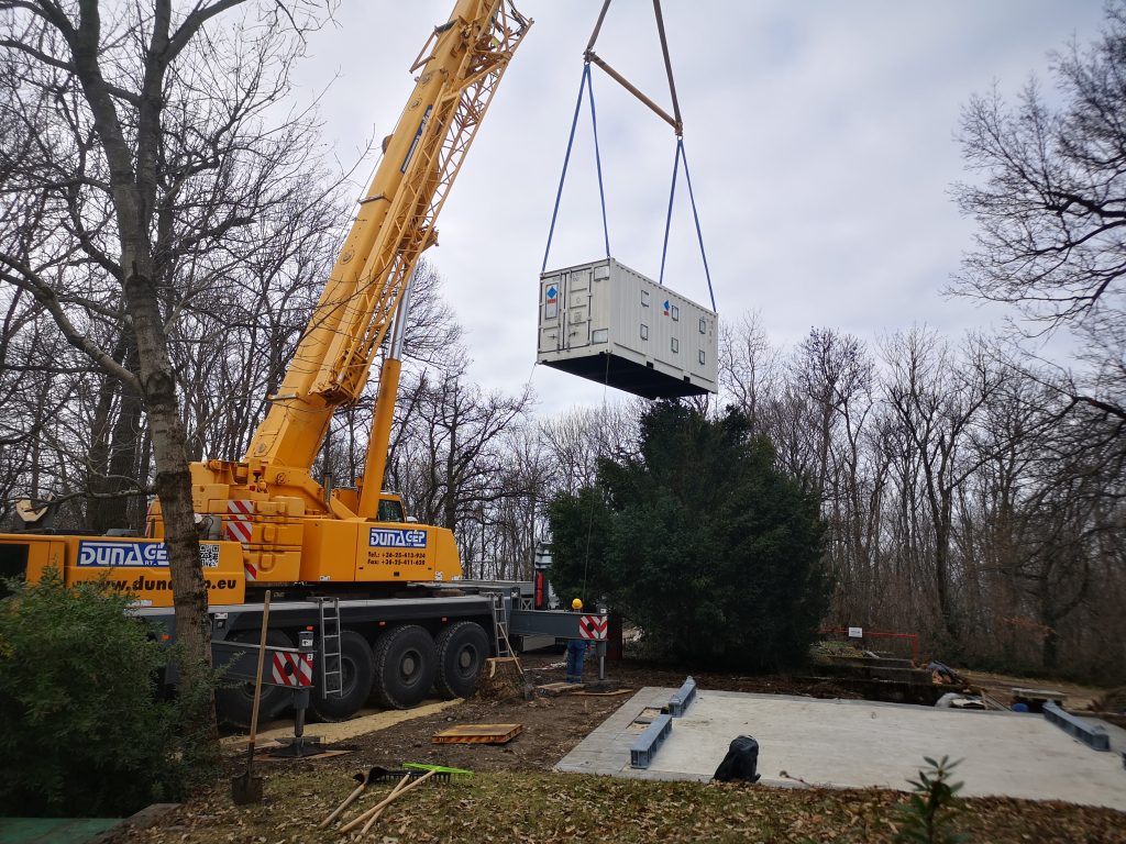 Mise en place d’un stockage batterie mobile sur chantier