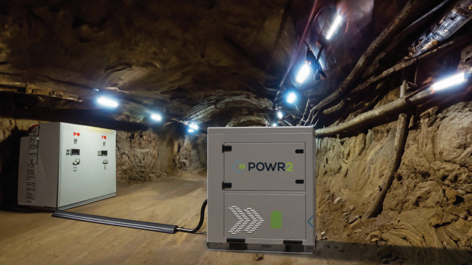 BESS mobile POWR2 sur site industriel ou minier