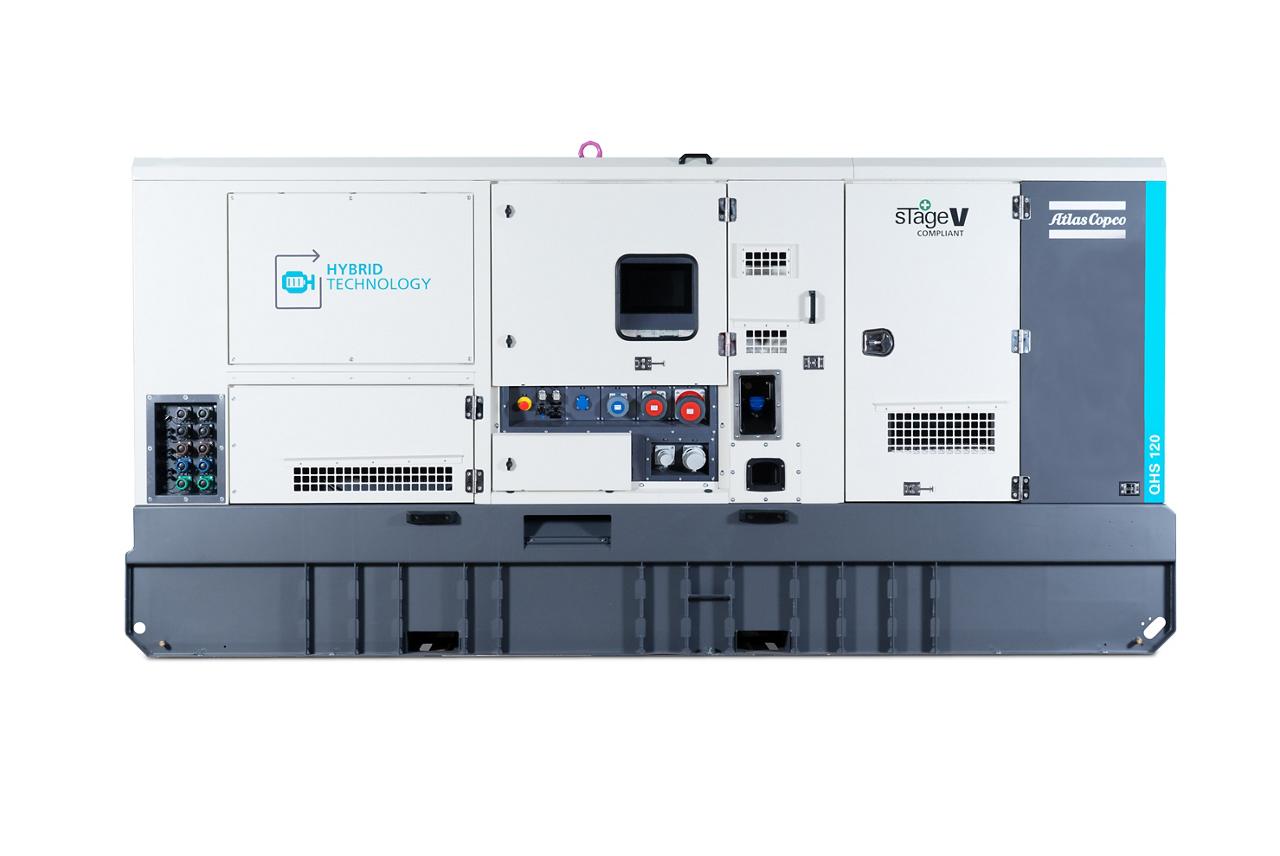 Atlas Copco QHS 120, vue de face. Image: Atlas Copco Group.