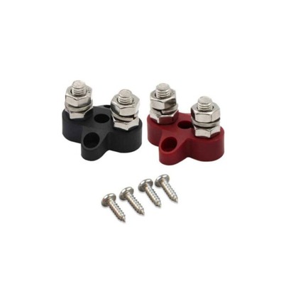 Victron Jeu de cosses à double bornes M8 (1 rouge / 1 noir)