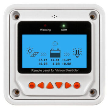 Victron Panneau à Distance Pour Contrôleur de Charge BlueSolar PWM-Pro