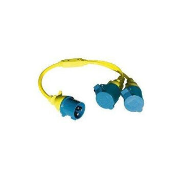 Victron Cordon séparateur 16 A / 250 V-prise CEE / 2x CEE Couplage
