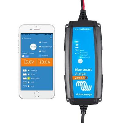 Victron Blue Smart IP65 24/5 + connecteur CC · CEE 7/16