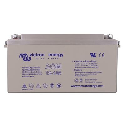 Victron Batterie AGM 12 V 165 Ah · M8