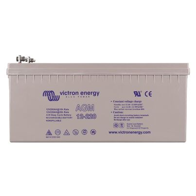 Victron Batterie AGM 12 V 220 Ah · M8