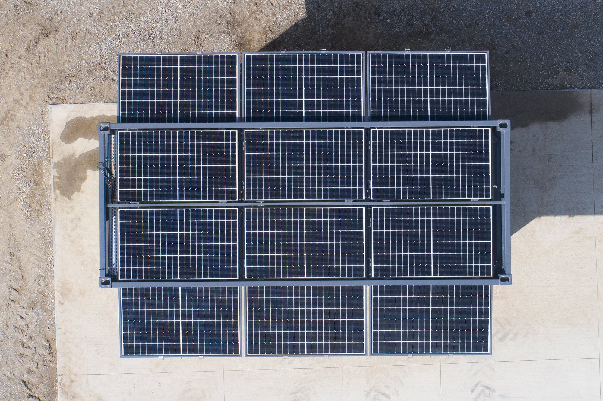 Frame-Watt® 12 — cadre solaire mobile 4,68 kWc