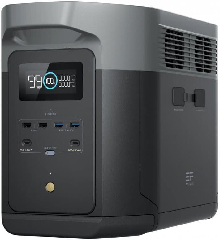 Station d’énergie EcoFlow DELTA 2 Max présentée à la location par Pixloc
